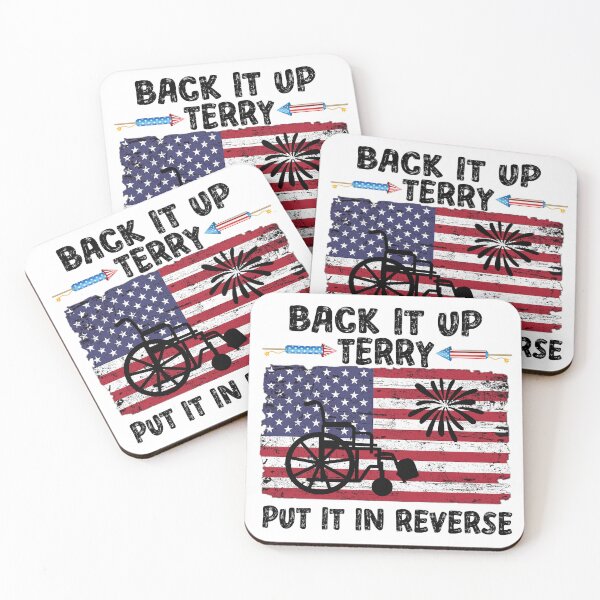 Item preview, Back It Up Terry Put It In Reverse Firework USA 4th Of July designed and sold by BloomMarch.