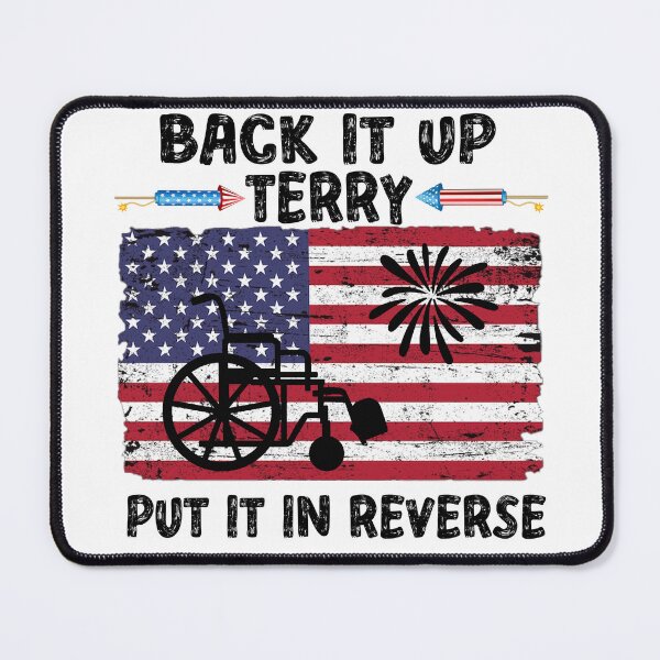 Item preview, Back It Up Terry Put It In Reverse Firework USA 4th Of July designed and sold by BloomMarch.