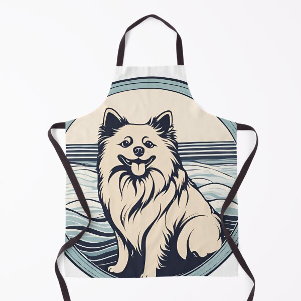 Item preview, Traveler dog in the sea German Spitz Toy dog onwer designed and sold by GoodyPaws.