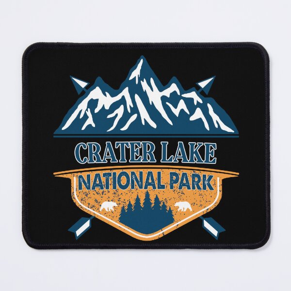 Item preview, Crater lake National Park designed and sold by graphic-map.