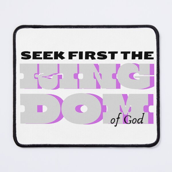 Item preview, Seek God First designed and sold by MereFaith.