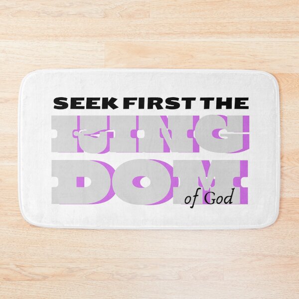 Item preview, Seek God First designed and sold by MereFaith.