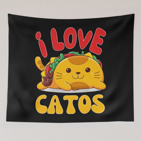 Item preview, I Love Catos Taco Cats Lovers designed and sold by EmGai TocXanh.