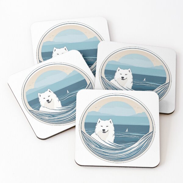 Item preview, Traveler dog in the sea Samoyed  dog onwer  designed and sold by GoodyPaws.