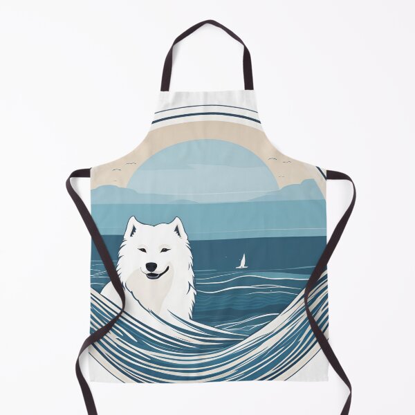 Item preview, Traveler dog in the sea Samoyed  dog onwer  designed and sold by GoodyPaws.
