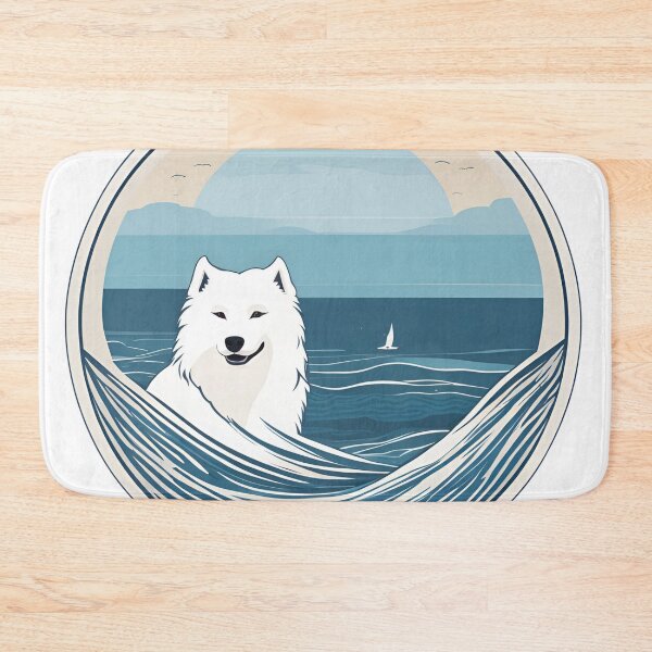 Item preview, Traveler dog in the sea Samoyed  dog onwer  designed and sold by GoodyPaws.