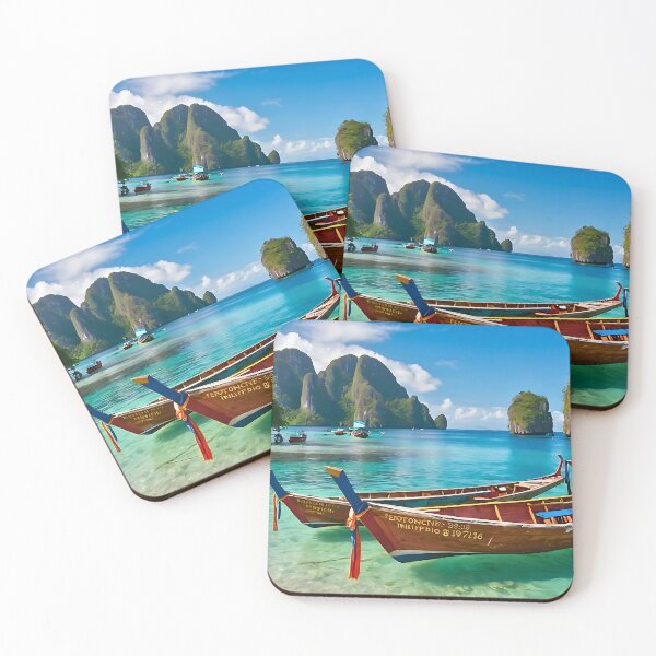 Item preview,  El Nido Magic: Limestone Cliffs, Lush Greenery & Crystal Waters (Palawan) designed and sold by Frame of Mind .
