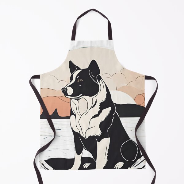 Item preview, Traveler dog in the sea Karelian Bear Dog dog onwer designed and sold by GoodyPaws.