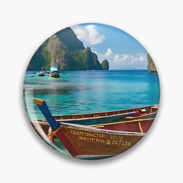 Item preview,  El Nido Magic: Limestone Cliffs, Lush Greenery & Crystal Waters (Palawan) designed and sold by Frame of Mind .