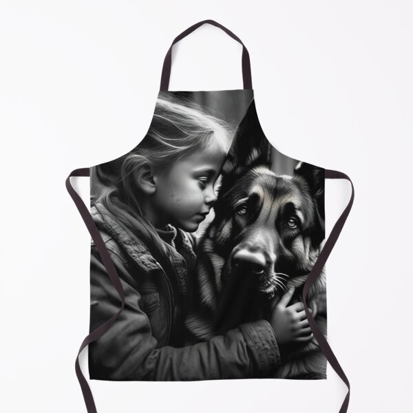 Item preview, Dog and Girl "german shepherd" designed and sold by Jbl55.