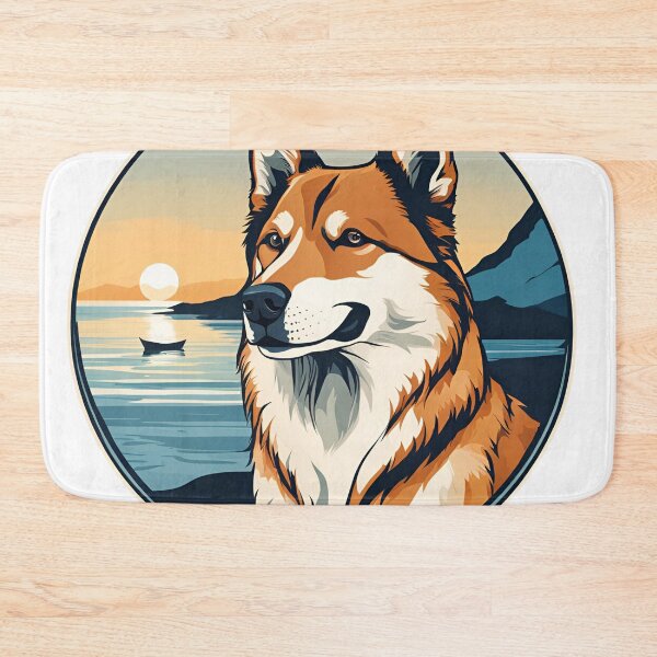 Item preview, Traveler dog in the sea West Siberian Laika Dog  dog onwer  designed and sold by GoodyPaws.