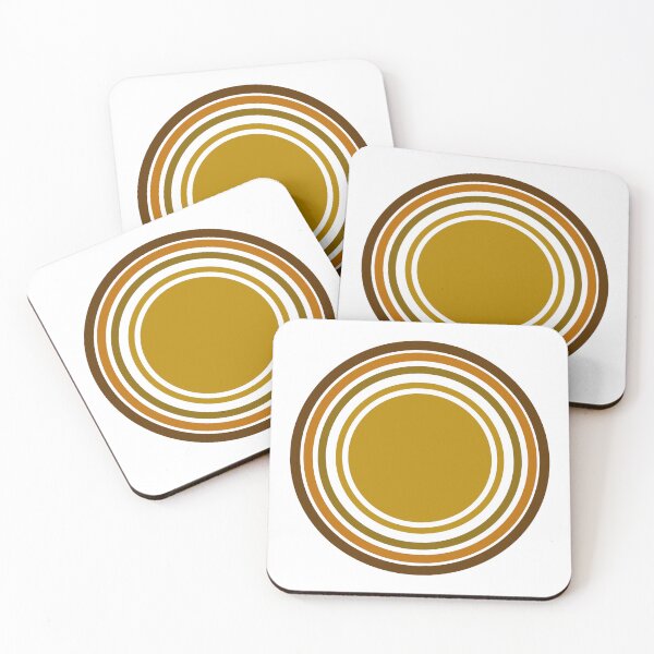 Item preview, Beige orange brown circles designed and sold by Bojana92.