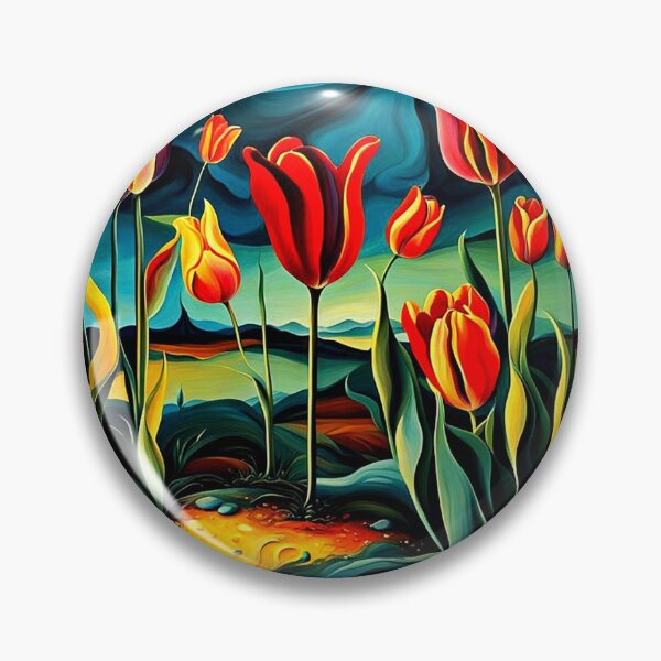 Item preview, Tulips in moonlight designed and sold by George Hutton Hunter.