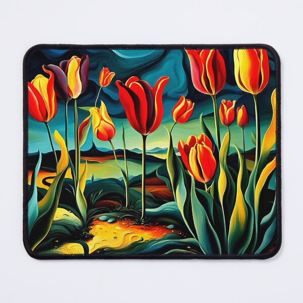 Item preview, Tulips in moonlight designed and sold by George Hutton Hunter.
