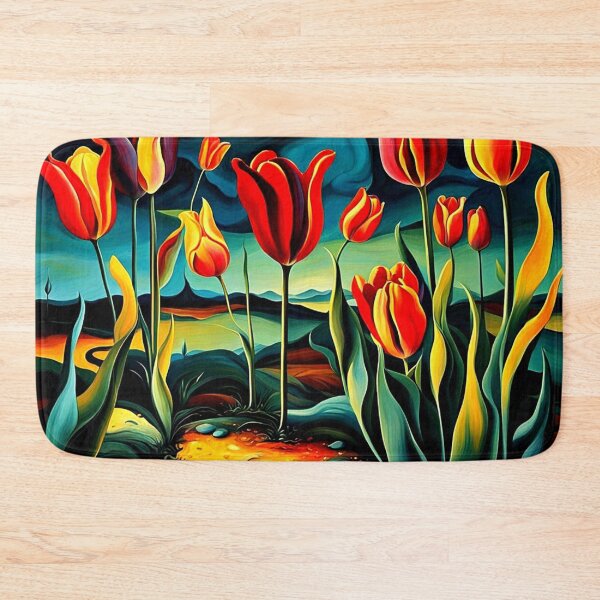 Item preview, Tulips in moonlight designed and sold by George Hutton Hunter.