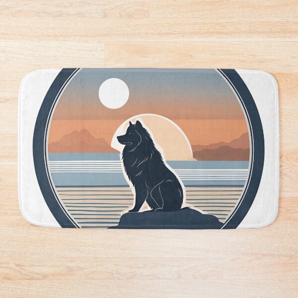 Item preview, Traveler dog in the sea Icelandic Sheepdog  dog onwer  designed and sold by GoodyPaws.