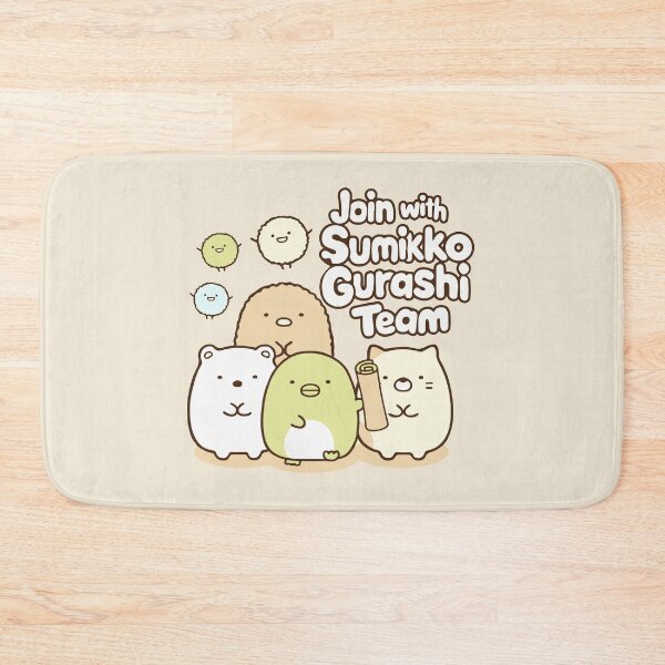 Item preview, Join the Sumikko Gurashi Team | Cute Japanese Characters | Kawaii Group Illustration | Adorable Friends Art | T-shirts, Stickers, Posters, and Home Decor designed and sold by FEBRICAST.
