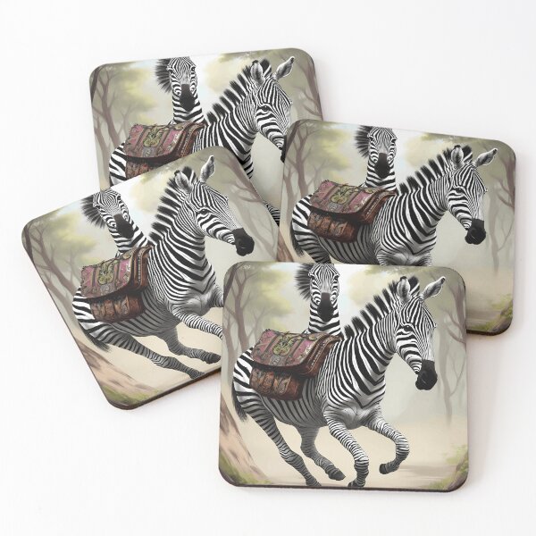 Item preview, Zebra Courier Of Secrets designed and sold by HandSofie.
