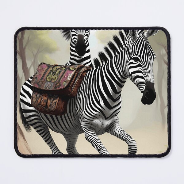 Item preview, Zebra Courier Of Secrets designed and sold by HandSofie.