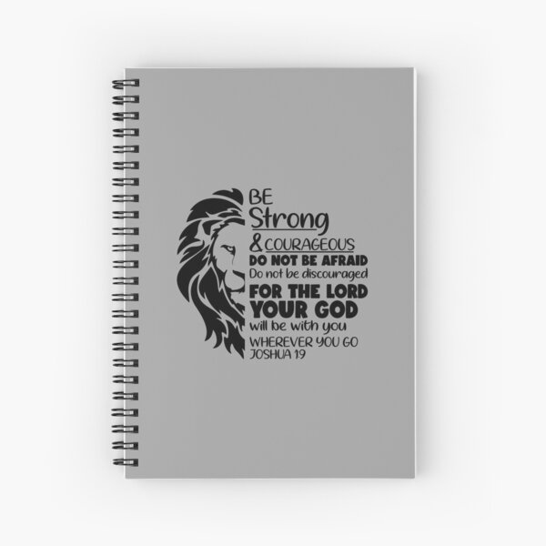 Item preview, Be Strong and Courageous Joshua 1:9 designed and sold by simplydesignart.