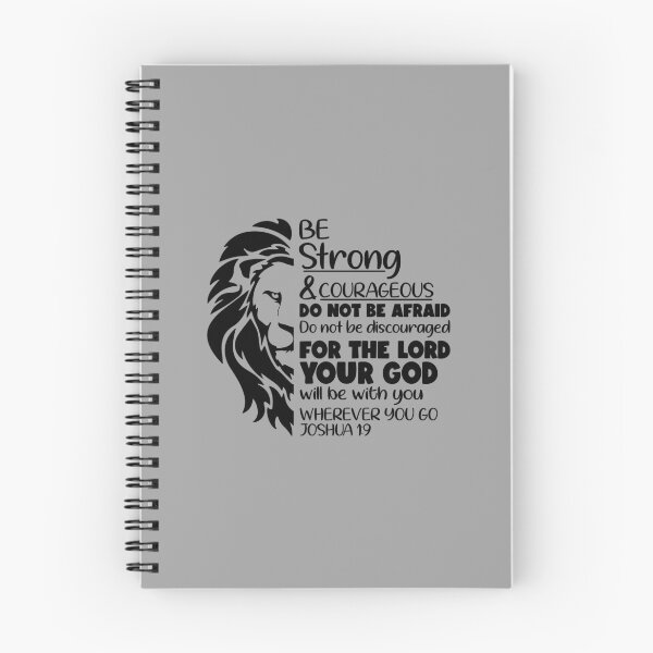 Item preview, Be Strong and Courageous Joshua 1:9 designed and sold by simplydesignart.