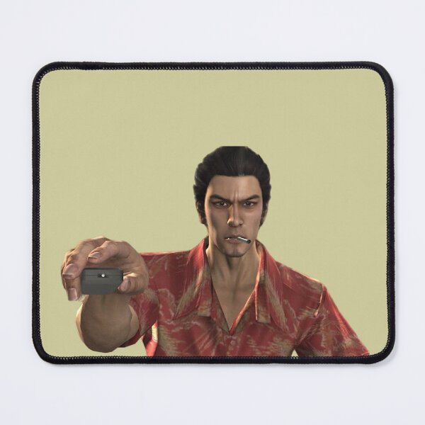Item preview, Kiryu Kazuma Watching TV Yakuza 3 Game Design designed and sold by MKCreationss.
