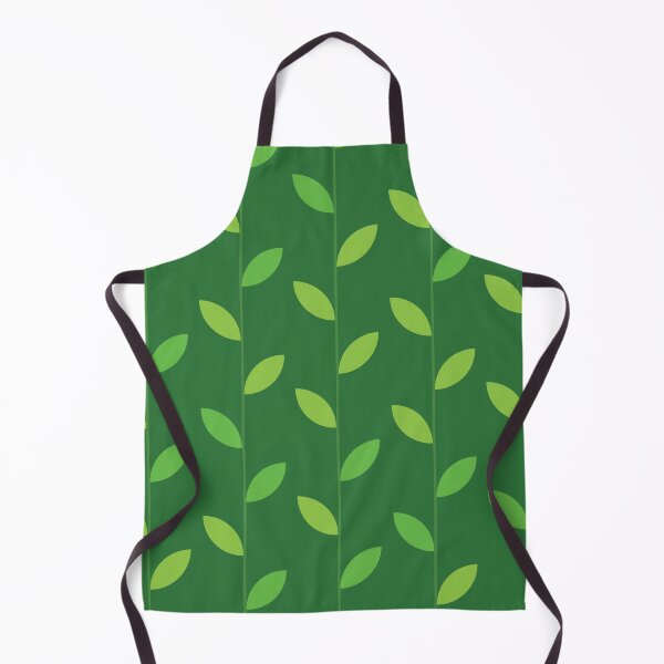 Item preview, Green Leaves Pattern leaf shapes pattern designed and sold by LD ART.