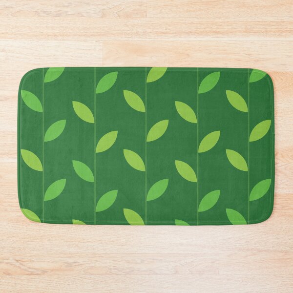 Item preview, Green Leaves Pattern leaf shapes pattern designed and sold by LD ART.