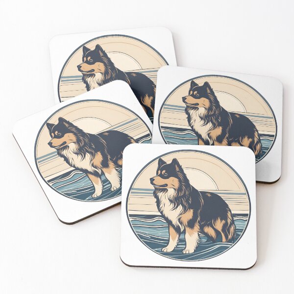 Item preview, Traveler dog in the sea Finnish Lapphund dog onwer  designed and sold by GoodyPaws.