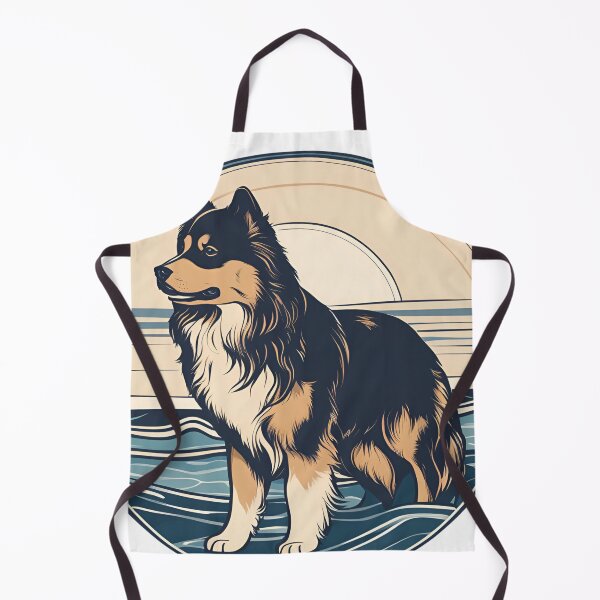 Item preview, Traveler dog in the sea Finnish Lapphund dog onwer designed and sold by GoodyPaws.