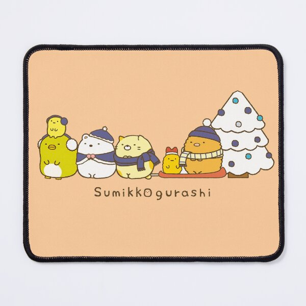 Item preview, Adorable Sumikko Gurashi winter season Character Group Illustration - Cute Kawaii Friends from Japanese Pop Culture for Fans and Collectors designed and sold by FEBRICAST.