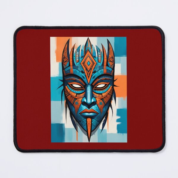 Item preview, An Abstract Cubism-Inspired Design Depicting An Ancient African Mask designed and sold by Adelberton.