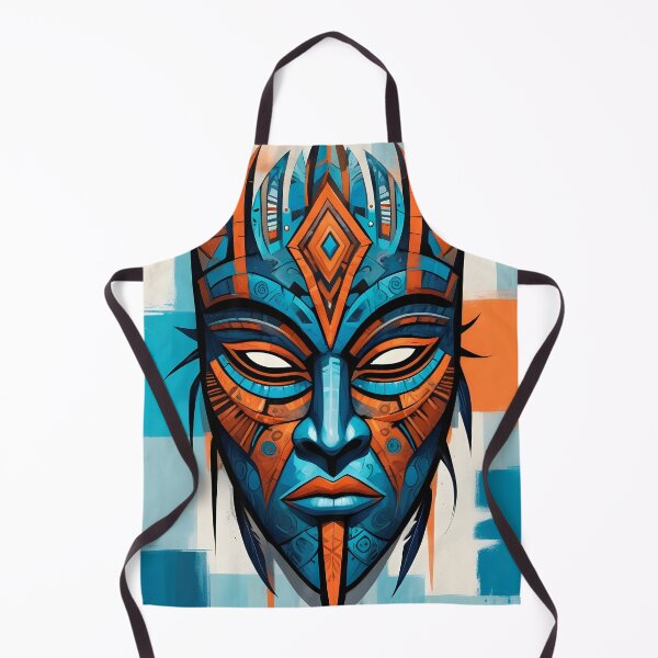 Item preview, An Abstract Cubism-Inspired Design Depicting An Ancient African Mask designed and sold by Adelberton.