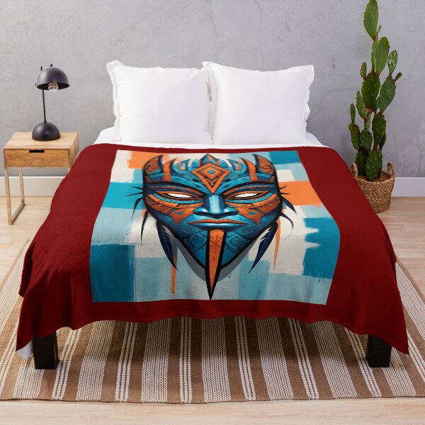 Item preview, An Abstract Cubism-Inspired Design Depicting An Ancient African Mask designed and sold by Adelberton.