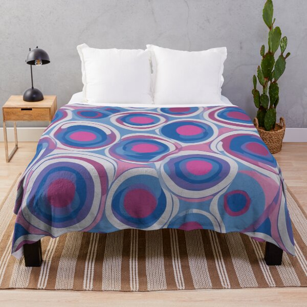Item preview, Vibrant Abstract Circles Art Print designed and sold by Wishing-Wings.