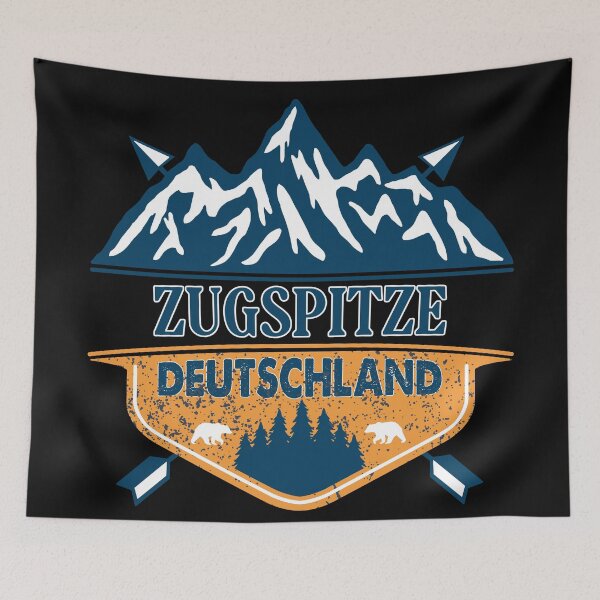Item preview, Zugspitze Deutschland designed and sold by graphic-map.