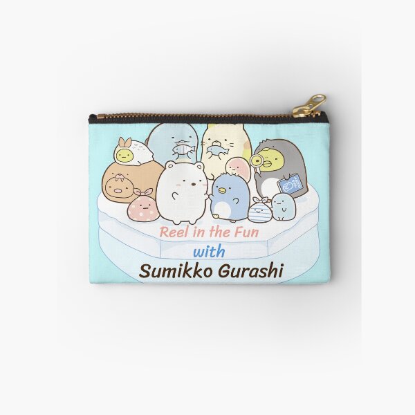 Item preview, Reel in the Fun with Sumikko Gurashi, Adorable Sumikko Gurashi Fishing Adventure, Cute Sumikko Gurashi Group Illustration designed and sold by FEBRICAST.