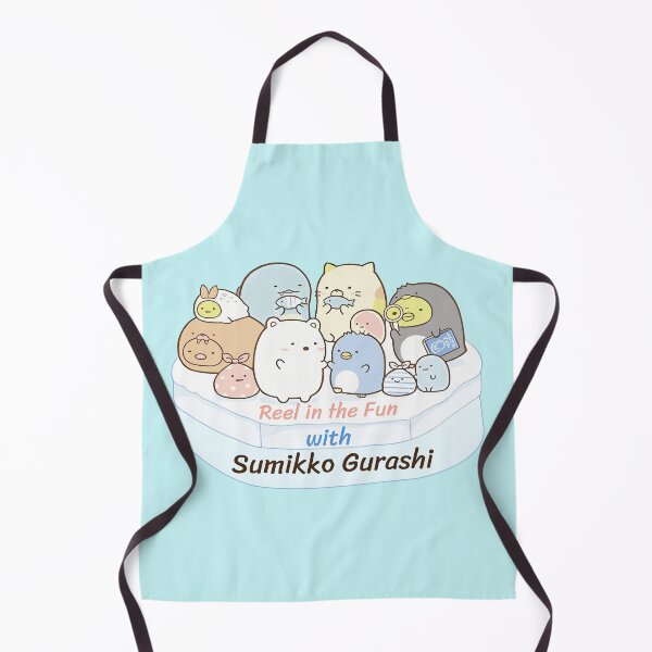 Item preview, Reel in the Fun with Sumikko Gurashi, Adorable Sumikko Gurashi Fishing Adventure, Cute Sumikko Gurashi Group Illustration designed and sold by FEBRICAST.
