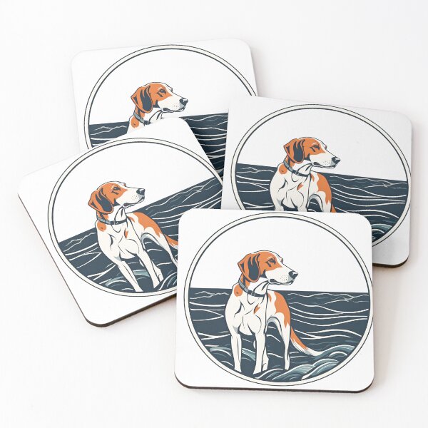 Item preview, Traveler dog in the sea Foxhound dog onwer  designed and sold by GoodyPaws.