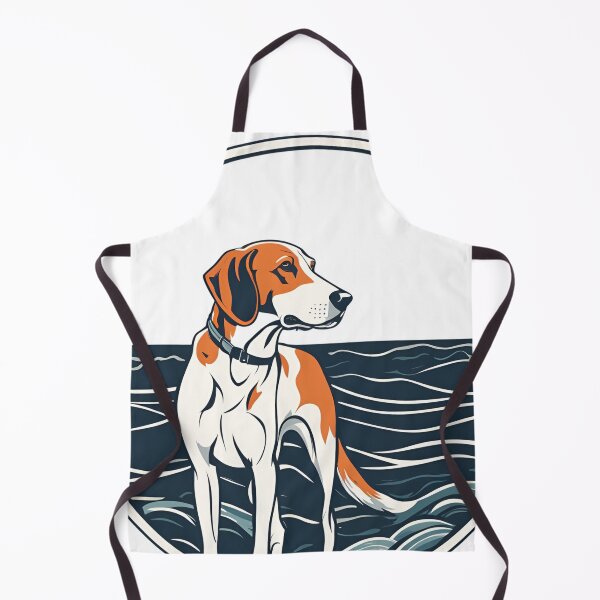 Item preview, Traveler dog in the sea Foxhound dog onwer designed and sold by GoodyPaws.