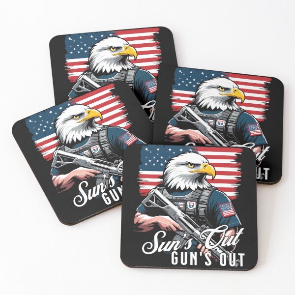 Item preview, Sun's Out Gun's Out 4th of July Independence Day designed and sold by LuminOrb.