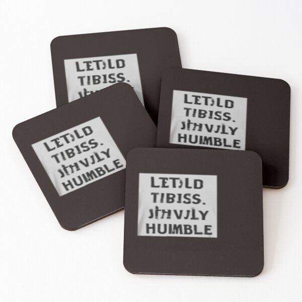 Item preview, “Artistic Text Distortion - Embrace Humility”  designed and sold by merve02shop.