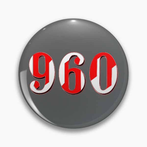 Item preview,  number nine hundred and sixty nine three digit 960 order sequence team member age designed and sold by 4rpixs.