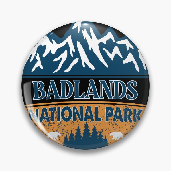 Item preview, Badlands National Park designed and sold by graphic-map.