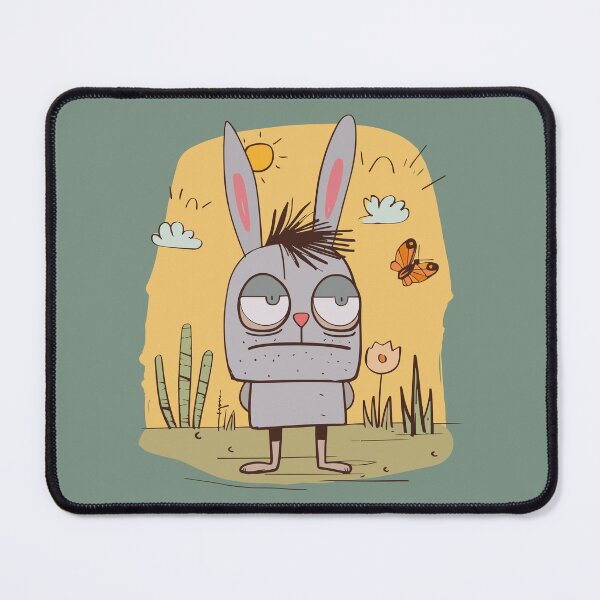 Item preview, Bad Mood Bunny | © M2-D2 designed and sold by NerdyBerlin.