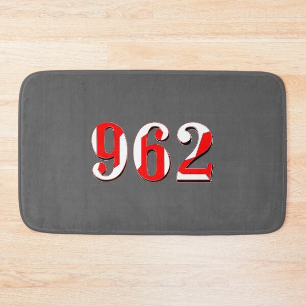 Item preview, number nine hundred and sixty two digit 962 order sequence team member age designed and sold by 4rpixs.