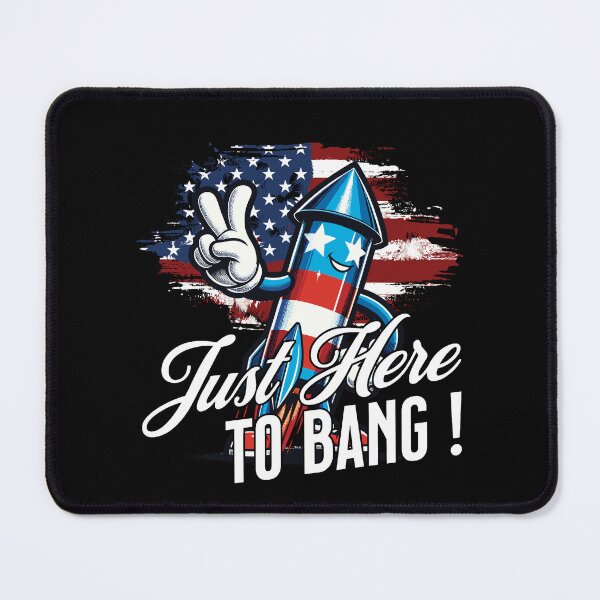 Item preview, Here to Bang Retro Vintage Design 4th of July designed and sold by LuminOrb.