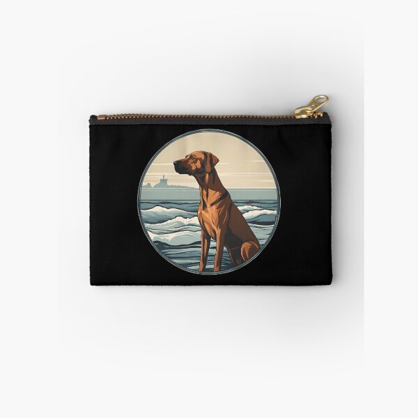 Aperçu de l'œuvre Chien voyageur dans la mer Chien Rhodesian Ridgeback  créée et vendue par GoodyPaws.