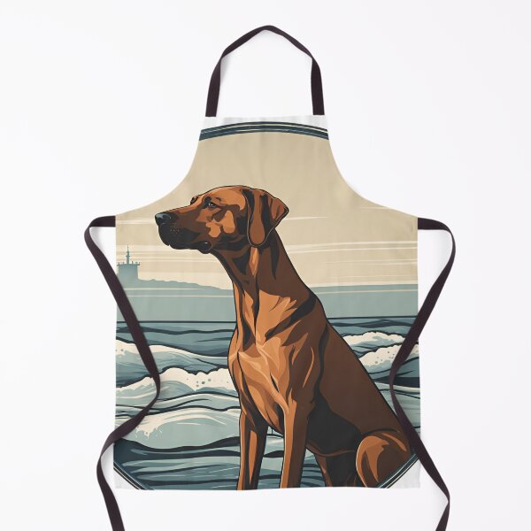 Item preview, Traveler dog in the sea Rhodesian Ridgeback dog onwer  designed and sold by GoodyPaws.