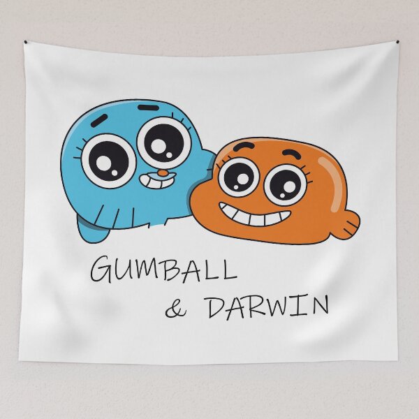 Item preview, Gumball and Darwin best friends designed and sold by Necronder.